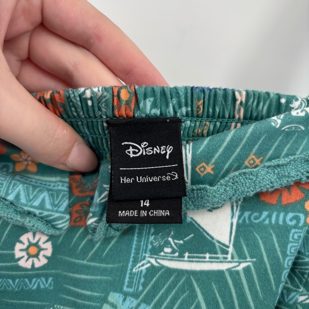 Torrid x Her Universe Disney Retro Moana Tropical Sateen Dress Size 14 - Picture 5 of 7
